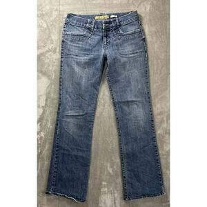 Old Navy Jeans Womens 6 Bootcut Stretch Med Wash Western Cowgirl Americana